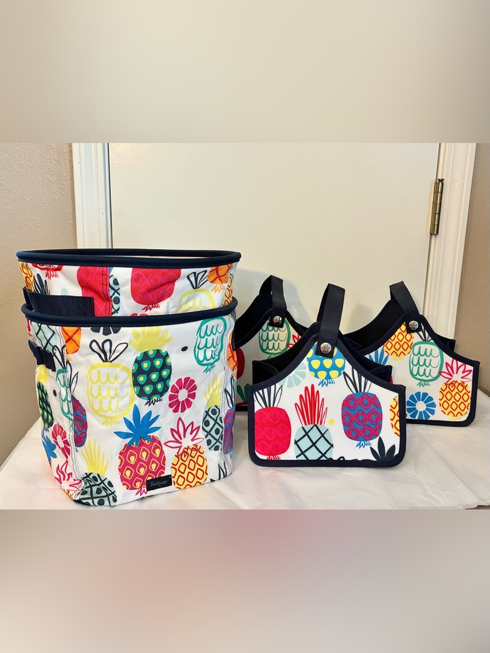 Thirty-One Lotta Colada set of 5 storage bins, Organizer Set